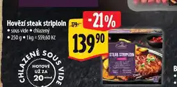 Albert Hovězí steak striploin nabídka