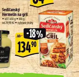 Albert Sedlčanský hermelín na gril nabídka
