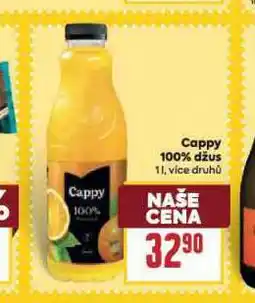 Billa Cappy 100% džus nabídka