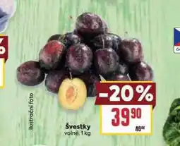 Billa Švestky nabídka