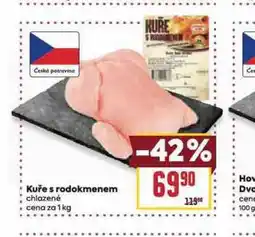 Billa Kuře s rodokmenem nabídka