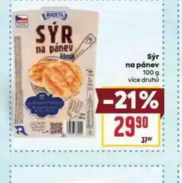 Billa Sýr na pánev nabídka
