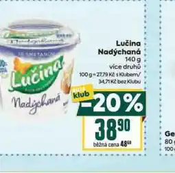 Billa Lučina nadýchaná nabídka
