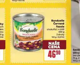 Billa Bonduelle červené fazole nabídka
