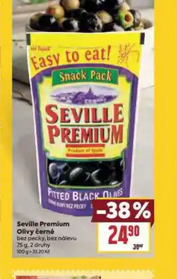 Billa Seville premium olivy černé nabídka