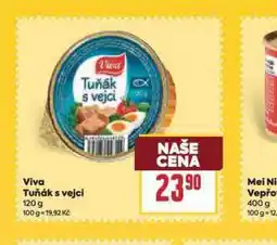 Billa Viva tuňák s vejci nabídka