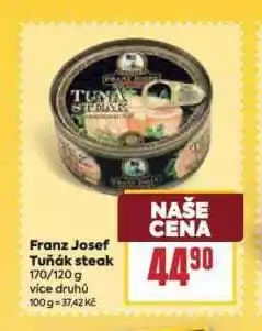 Billa Franz josef tuňák steak nabídka