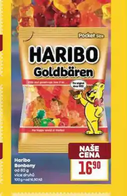 Billa Haribo bonbony nabídka