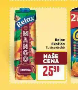 Billa Relax exotica nabídka
