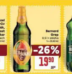 Billa Bernard grep nabídka