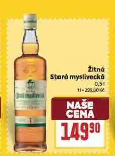 Billa Žitná stará myslivecká nabídka