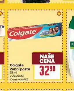 Billa Colgate zubní pasta nabídka