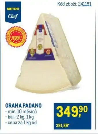 Makro GRANA PADANO nabídka