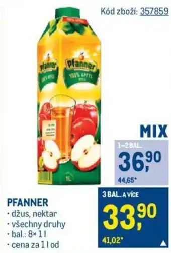 Makro PFANNER nabídka