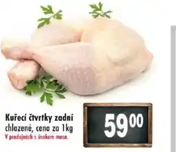 Qanto Kuřecí čtvrtky zadní nabídka