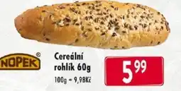 Qanto Cereální rohlik 60g nabídka