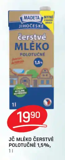 Flop JČ MLÉKO ČERSTVÉ POLOTUČNÉ 1,5%, nabídka