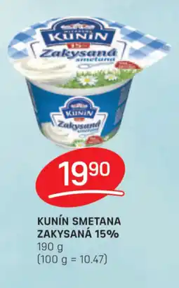 Flop KUNÍN SMETANA ZAKYSANÁ 15% nabídka