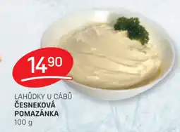 Flop LAHŮDKY U CÁBŮ ČESNEKOVÁ POMAZÁNKA nabídka