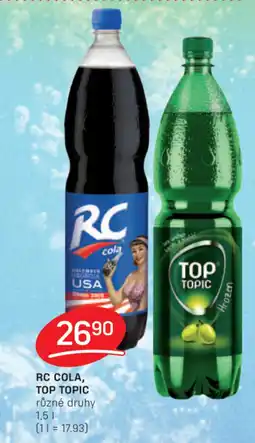Flop RC COLA, TOP TOPIC nabídka