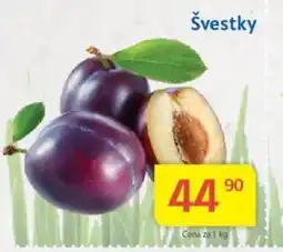 Kubík potraviny Švestky nabídka