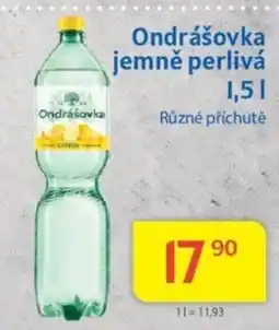 Kubík potraviny Ondrášovka jemně perlivá 1.5L nabídka
