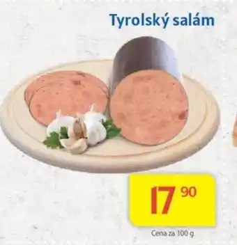 Kubík potraviny Tyrolský salám nabídka