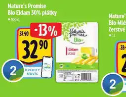 Albert Bio eidam 30% plátky nabídka