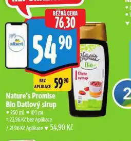 Albert Bio datlový sirup nabídka