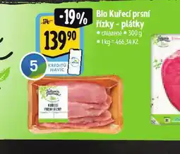 Albert Bio kuřecí prsní řízky - plátky nabídka