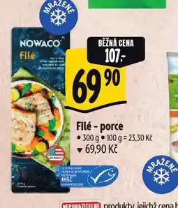 Albert Filé porce nabídka