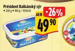 Albert Président balkánský sýr nabídka