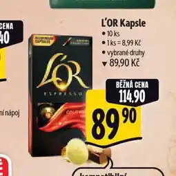 Albert L´or kapsle nabídka