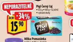Albert Pigi černý čaj nabídka