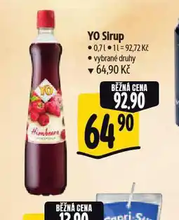 Albert Yo sirup nabídka
