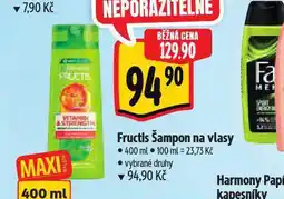 Albert Fructis šampon nabídka