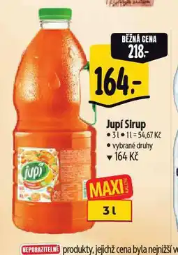 Albert Jupí sirup nabídka