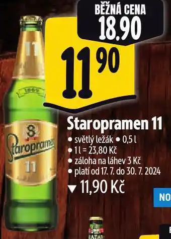 Albert Pivo staropramen 11 nabídka