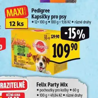 Albert Pedigree kapsičky pro psy nabídka