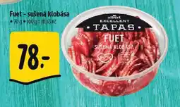 Albert Fuet sušená klobása nabídka