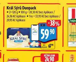 Albert Král sýrů duopack nabídka