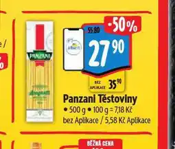 Albert Panzani těstoviny nabídka