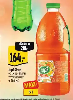 Albert Jupí sirup nabídka