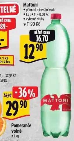 Albert Mattoni nabídka