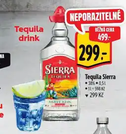 Albert Tequila sierra nabídka