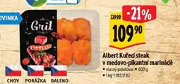 Albert Kuřecí steak v medovo-pikantní marinádě nabídka