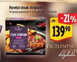 Albert Hovězí steak striploin nabídka