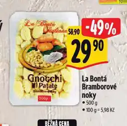 Albert La bontá bramborové noky nabídka