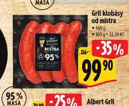 Albert Gril klobásy od mistra nabídka