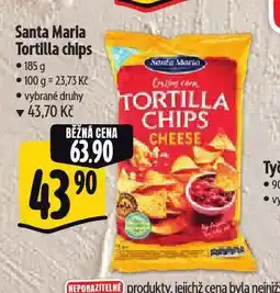 Albert Santa maria tortilla chips nabídka